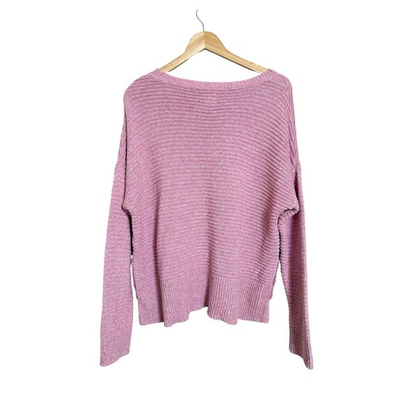 Joie Women’s Long Sleeve Pink Knit Pullover Sweater Size Large - Picture 2 of 7
